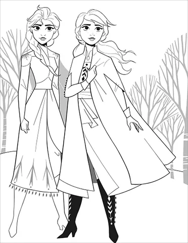 Tải Tranh Tô Màu Và Hình Ảnh Elsa Anna Đẹp Nhất Cho Bé Yêu (bộ Sưu Tập Frozen)