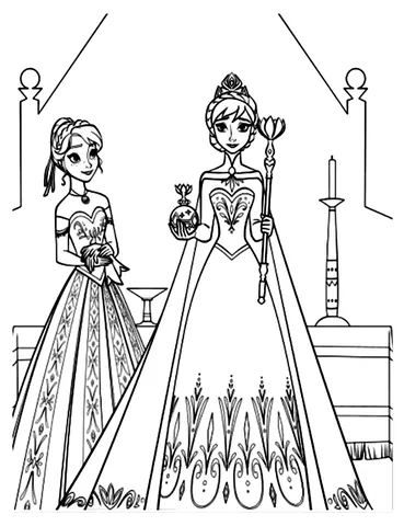 Tải Tranh Tô Màu Và Hình Ảnh Elsa Anna Đẹp Nhất Cho Bé Yêu (bộ Sưu Tập Frozen)