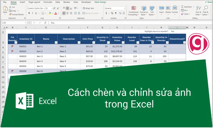 Hướng Dẫn Chèn Hình Ảnh Vào Ô Microsoft Excel Cho Người Dùng: Từ Ảnh Máy Tính Đến Ảnh Web