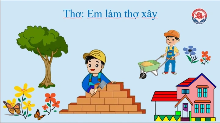 Hình Ảnh Minh Họa Bài Thơ “em Làm Thợ Xây” – Tài Nguyên Trực Quan Cho Giáo Viên & Phụ Huynh Dạy Trẻ 3‑4 Tuổi
