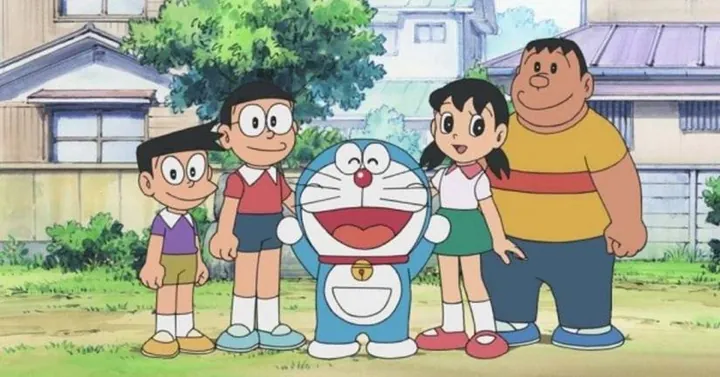 Tải Hình Ảnh Nhóm Doraemon Và Những Người Bạn Full Hd Cho Fan Hoạt Hình: Ảnh Tập Thể Cute Gồm Nobita, Xuka