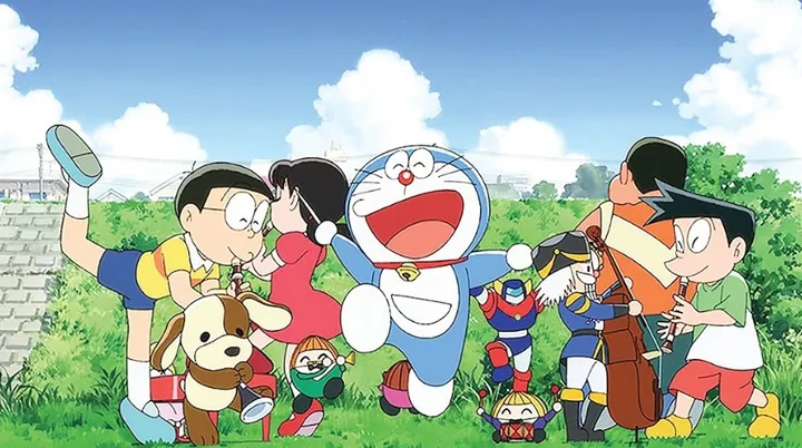 Tải Hình Ảnh Nhóm Doraemon Và Những Người Bạn Full Hd Cho Fan Hoạt Hình: Ảnh Tập Thể Cute Gồm Nobita, Xuka