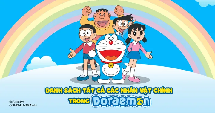 Tải Hình Ảnh Nhóm Doraemon Và Những Người Bạn Full Hd Cho Fan Hoạt Hình: Ảnh Tập Thể Cute Gồm Nobita, Xuka