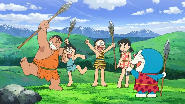 Tải Hình Ảnh Nhóm Doraemon Và Những Người Bạn Full Hd Cho Fan Hoạt Hình: Ảnh Tập Thể Cute Gồm Nobita, Xuka
