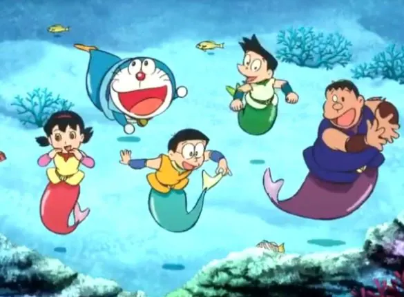 Tải Hình Ảnh Nhóm Doraemon Và Những Người Bạn Full Hd Cho Fan Hoạt Hình: Ảnh Tập Thể Cute Gồm Nobita, Xuka