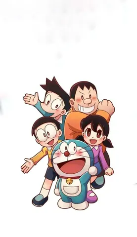 Tải Hình Ảnh Nhóm Doraemon Và Những Người Bạn Full Hd Cho Fan Hoạt Hình: Ảnh Tập Thể Cute Gồm Nobita, Xuka