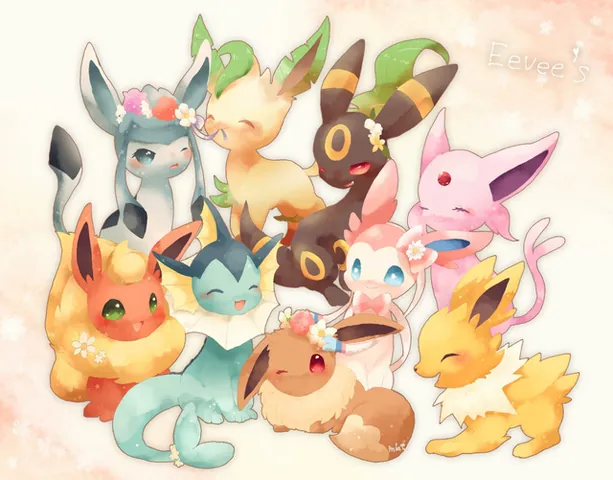 Tổng Hợp Hình Ảnh Pokemon Eevee Dễ Thương Và Các Dạng Tiến Hóa (eeveelutions) Cho Fan Pokemon Tổng Hợp Hình Ảnh Pokemon Eevee Dễ Thương Và Các Dạng Tiến Hóa (eeveelutions) Cho Fan Pokemon