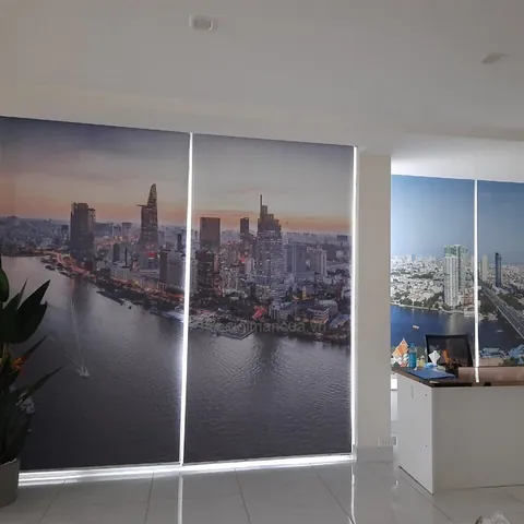 Chiêm Ngưỡng Hình Ảnh Rèm Cuốn Đẹp, In Tranh 3d Và Trơn Cho Phòng Khách, Phòng Ngủ Chiêm Ngưỡng Hình Ảnh Rèm Cuốn Đẹp, In Tranh 3d Và Trơn Cho Phòng Khách, Phòng Ngủ