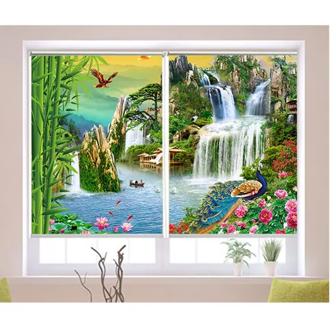 Chiêm Ngưỡng Hình Ảnh Rèm Cuốn Đẹp, In Tranh 3d Và Trơn Cho Phòng Khách, Phòng Ngủ Chiêm Ngưỡng Hình Ảnh Rèm Cuốn Đẹp, In Tranh 3d Và Trơn Cho Phòng Khách, Phòng Ngủ