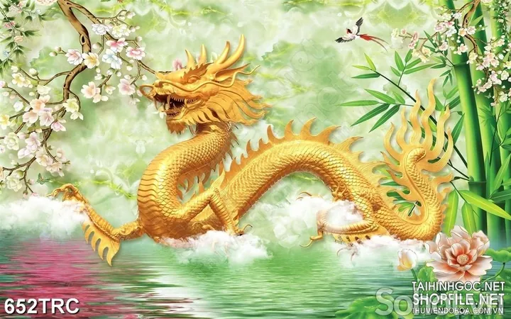 Tải Tổng Hợp Hình Ảnh Rồng 3d (rồng Vàng, Ngầu) Làm Hình Nền Cho Điện Thoại Và Máy Tính