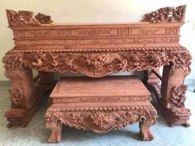 Xem Hình Ảnh Sập Thờ Đẹp Và Chuẩn Phong Thủy Cho Không Gian Thờ Gia Đình Việt
