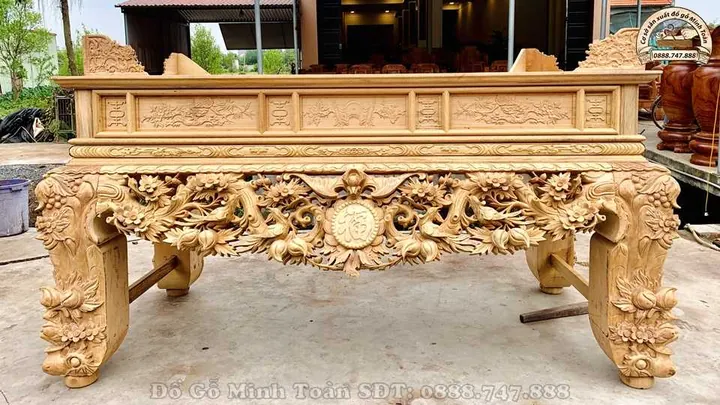 Xem Hình Ảnh Sập Thờ Đẹp Và Chuẩn Phong Thủy Cho Không Gian Thờ Gia Đình Việt