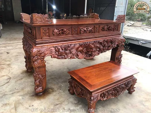 Xem Hình Ảnh Sập Thờ Đẹp Và Chuẩn Phong Thủy Cho Không Gian Thờ Gia Đình Việt