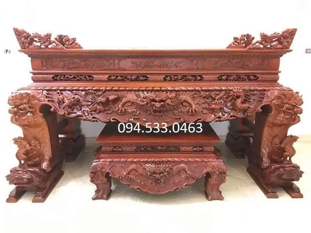 Xem Hình Ảnh Sập Thờ Đẹp Và Chuẩn Phong Thủy Cho Không Gian Thờ Gia Đình Việt