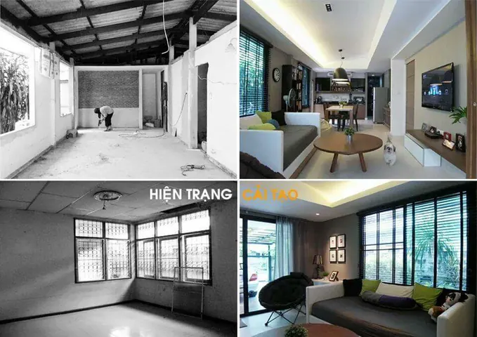 Chiêm Ngưỡng Hình Ảnh Sửa Nhà Thực Tế Trước - Sau Cho Gia Chủ Việt Nam