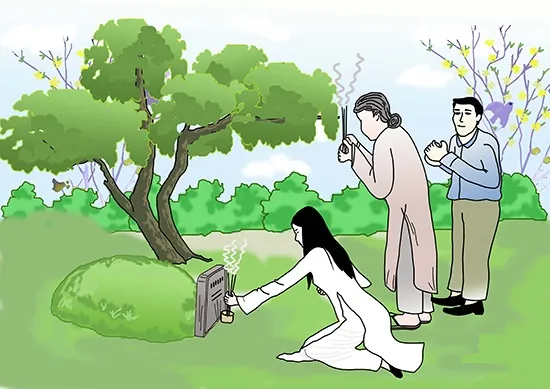 Chiêm Ngưỡng Hình Ảnh Tảo Mộ Đầy Ý Nghĩa Của Người Việt Và So Sánh Với Lễ Tảo Mộ Nước Láng Giềng