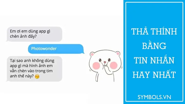 Tổng Hợp Hình Ảnh Thả Thính Dễ Thương Cho Gen Z Chinh Phục Crush