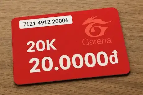 Tải Hình Ảnh Thẻ Game Garena Đa Mệnh Giá Cho Game Thủ Muốn Nạp Thẻ