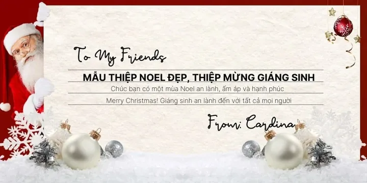 Tải Và Khám Phá Hình Ảnh Thiệp Noel Đẹp, Ý Nghĩa Dành Cho Mọi Người