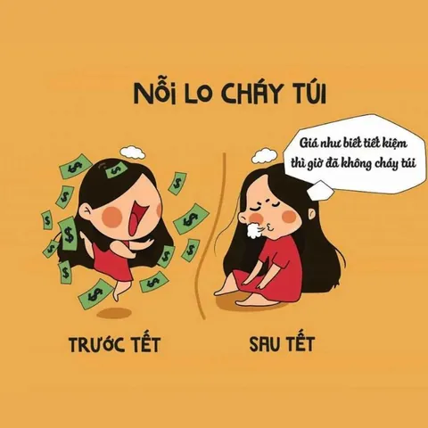 Tải Ngay Hình Ảnh Thiếu Tiền Hài Hước Dành Cho Gen Z Yêu Meme Nghèo