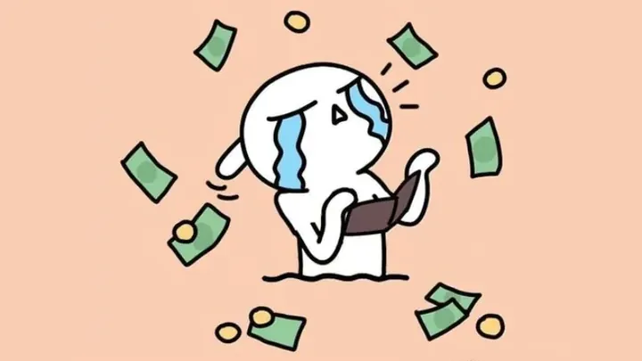 Tải Ngay Hình Ảnh Thiếu Tiền Hài Hước Dành Cho Gen Z Yêu Meme Nghèo