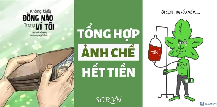 Tải Ngay Hình Ảnh Thiếu Tiền Hài Hước Dành Cho Gen Z Yêu Meme Nghèo