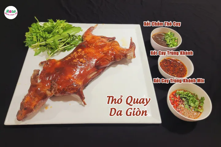 Xem & Tải Hình Ảnh Thỏ Quay Da Giòn Rắc Mè Chuẩn Vị Cho Người Đam Mê Ẩm Thực