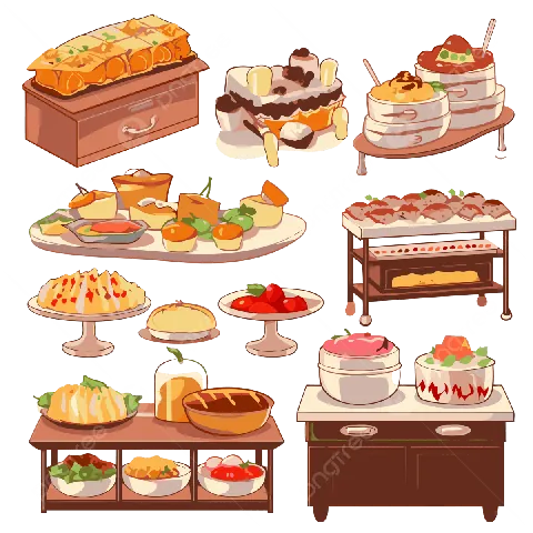 Tải Hình Ảnh Tiệc Buffet Miễn Phí Cho Người Tổ Chức Sự Kiện Và Thiết Kế