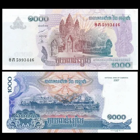 Xem Hình Ảnh Tiền Cambodia (riel) Và Phân Loại Mệnh Giá Cho Du Khách Việt