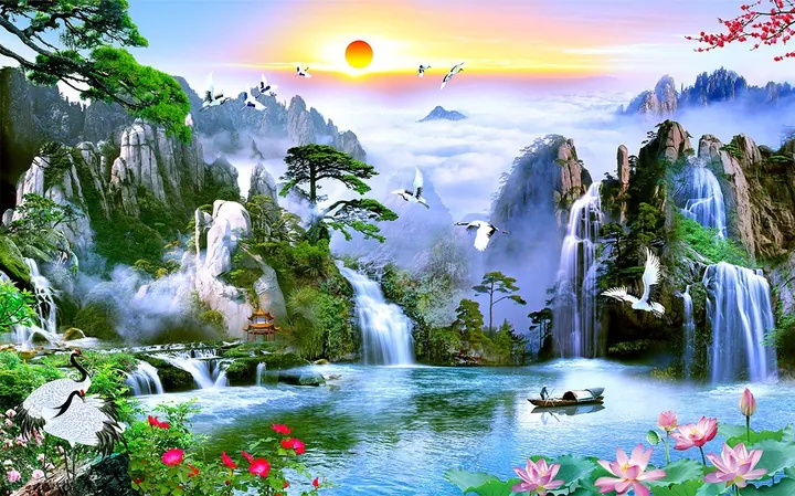 Khám Phá Hình Ảnh Tranh Đẹp: Tổng Hợp Mẫu Tranh Phong Cảnh Cho Người Yêu Nghệ Thuật Khám Phá Hình Ảnh Tranh Đẹp: Tổng Hợp Mẫu Tranh Phong Cảnh Cho Người Yêu Nghệ Thuật