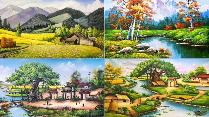Khám Phá Hình Ảnh Tranh Đẹp: Tổng Hợp Mẫu Tranh Phong Cảnh Cho Người Yêu Nghệ Thuật Khám Phá Hình Ảnh Tranh Đẹp: Tổng Hợp Mẫu Tranh Phong Cảnh Cho Người Yêu Nghệ Thuật