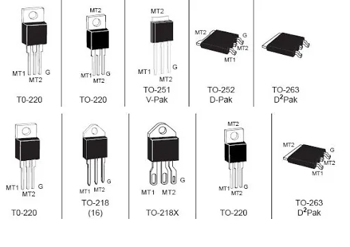Xem Hình Ảnh Triac Thực Tế Và Cấu Tạo (meronymy) Linh Kiện Cho Người Mới Bắt Đầu