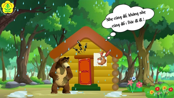 Tải Ngay Hình Ảnh Truyện “bác Gấu Đen Và 2 Chú Thỏ” – Bộ Sưu Tập Đầy Đủ Dành Cho Giáo Viên Mầm Non & Phụ Huynh