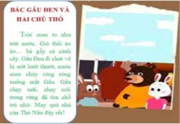 Tải Ngay Hình Ảnh Truyện “bác Gấu Đen Và 2 Chú Thỏ” – Bộ Sưu Tập Đầy Đủ Dành Cho Giáo Viên Mầm Non & Phụ Huynh