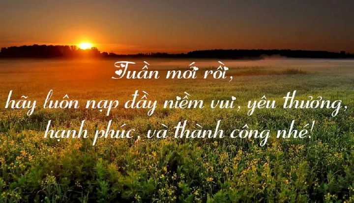 Tải Hình Ảnh Tuần Mới Đẹp Nhất Cho Bạn Bè Và Khách Hàng Miễn Phí Tải Hình Ảnh Tuần Mới Đẹp Nhất Cho Bạn Bè Và Khách Hàng Miễn Phí