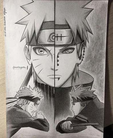 Tổng Hợp Hình Ảnh Vẽ Naruto Đơn Giản Và Đẹp Cho Người Hâm Mộ Anime