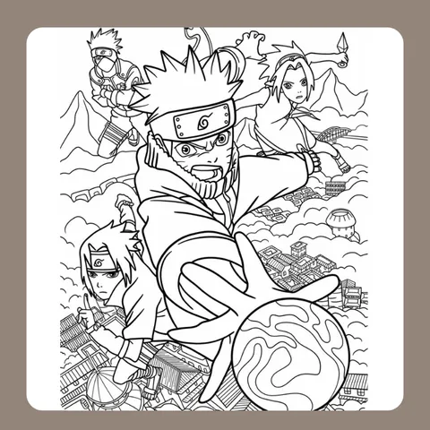 Tổng Hợp Hình Ảnh Vẽ Naruto Đơn Giản Và Đẹp Cho Người Hâm Mộ Anime