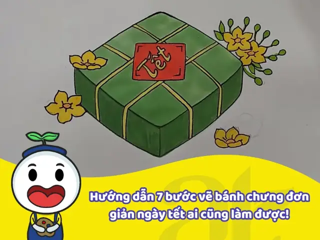 Hướng Dẫn Vẽ Hình Bánh Chưng Và Bánh Dày Đơn Giản Cho Người Mới Tập Vẽ Tranh Tết Hướng Dẫn Vẽ Hình Bánh Chưng Và Bánh Dày Đơn Giản Cho Người Mới Tập Vẽ Tranh Tết