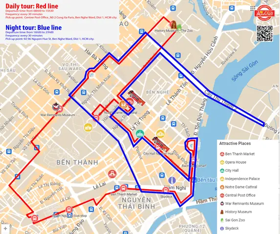 Explore Ho Chi Minh City's Hop-on Hop-off Bus Tours For Travelers: Routes, Tickets & Top Attractions Explore Ho Chi Minh City's Hop-on Hop-off Bus Tours For Travelers: Routes, Tickets & Top Attractions