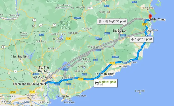 Cập Nhật Khoảng Cách Từ Hồ Chí Minh Đến Nha Trang Bao Nhiêu Km Theo Từng Phương Tiện? Cập Nhật Khoảng Cách Từ Hồ Chí Minh Đến Nha Trang Bao Nhiêu Km Theo Từng Phương Tiện?