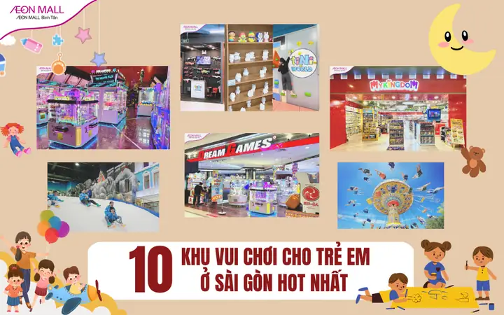 Top Các Khu Vui Chơi Trẻ Em Ở Sài Gòn: Địa Điểm An Toàn & Thú Vị Cho Bé Top Các Khu Vui Chơi Trẻ Em Ở Sài Gòn: Địa Điểm An Toàn & Thú Vị Cho Bé