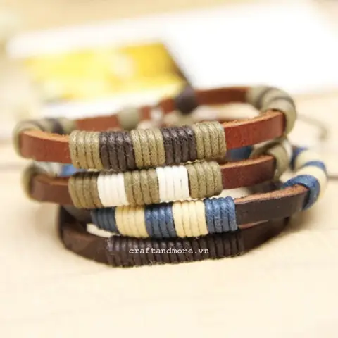 Hướng Dẫn Làm Vòng Tay Handmade Cho Nam Từ Nguyên Liệu Đơn Giản