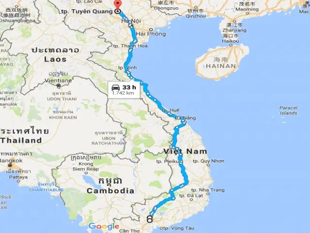 Xác Định Khoảng Cách Từ Lạng Sơn Đến Tuyên Quang Bao Nhiêu Km Cùng Thời Gian Di Chuyển