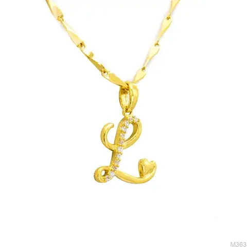 Mua Mặt Dây Chuyền Chữ Cái Vàng 18k Ở Đâu Và Chọn Mẫu Nào Đẹp Cho Nam Nữ