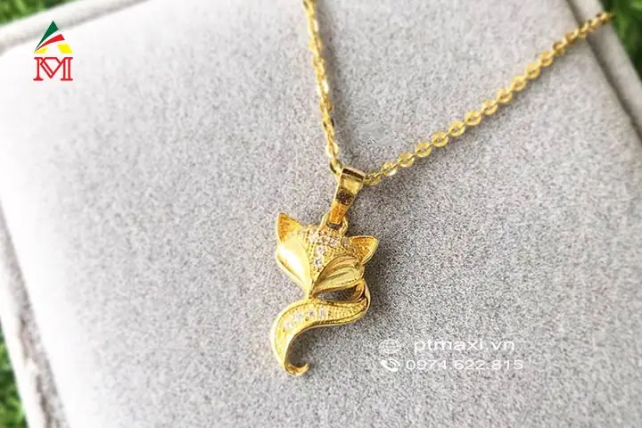 Mua Mặt Dây Chuyền Hồ Ly Vàng Tây Loại Nào Tốt Và Giá Bao Nhiêu