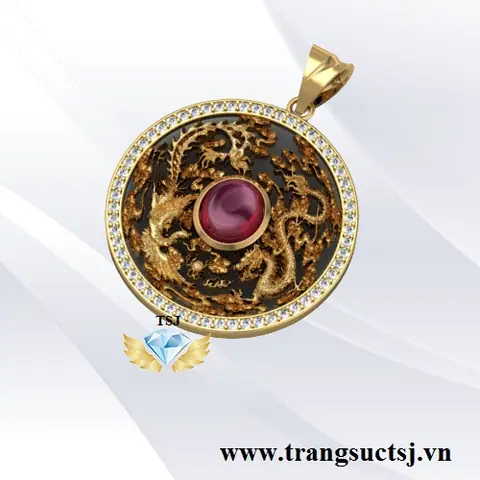 Gợi Ý Chọn Mặt Dây Chuyền Nam Đá Ruby Đỏ Sang Trọng Và Hợp Phong Thủy