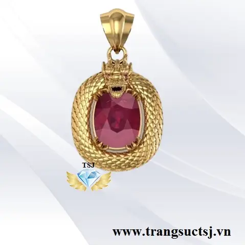 Gợi Ý Chọn Mặt Dây Chuyền Nam Đá Ruby Đỏ Sang Trọng Và Hợp Phong Thủy