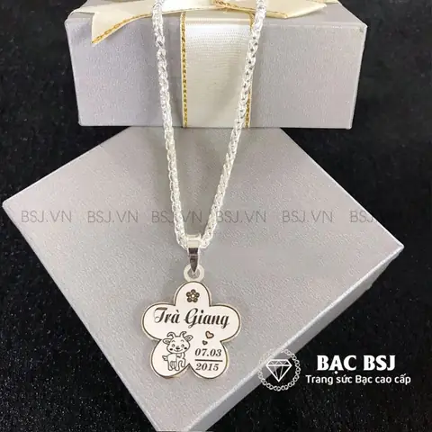 Tổng Hợp Các Mẫu Dây Chuyền Bạc Cho Bé Gái Đẹp, An Toàn Và Bền Nhất Tổng Hợp Các Mẫu Dây Chuyền Bạc Cho Bé Gái Đẹp, An Toàn Và Bền Nhất