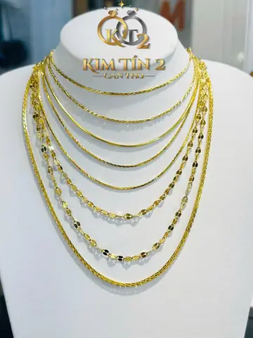 Tổng Hợp Mẫu Dây Chuyền Vàng 18k Đẹp Sang Trọng Cho Nam Và Nữ Tổng Hợp Mẫu Dây Chuyền Vàng 18k Đẹp Sang Trọng Cho Nam Và Nữ