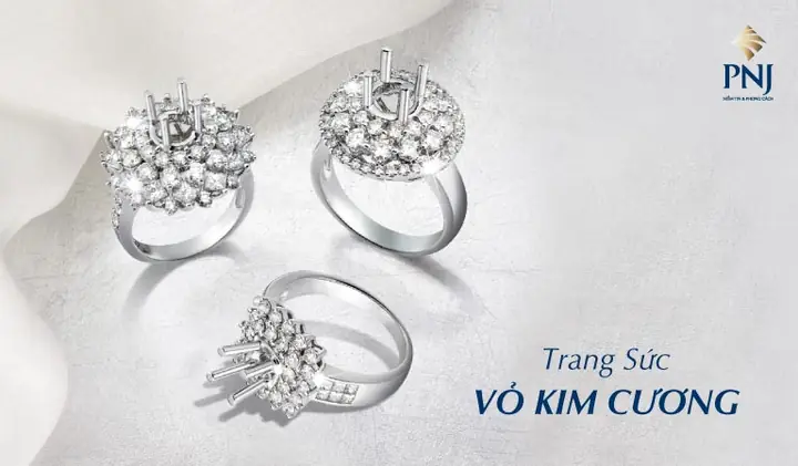 Khám Phá Các Mẫu Vỏ Nhẫn Kim Cương Pnj Tinh Tế Cho Nàng